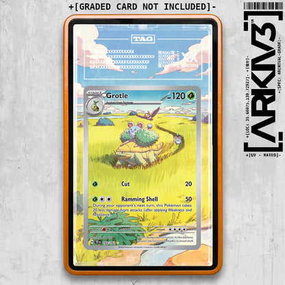 ARKIV3 TAG graded front - Orange