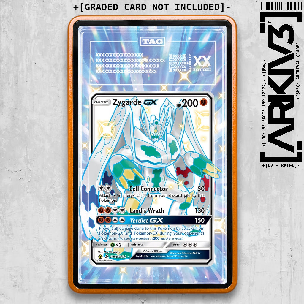 ARKIV3 TAG graded front - Orange