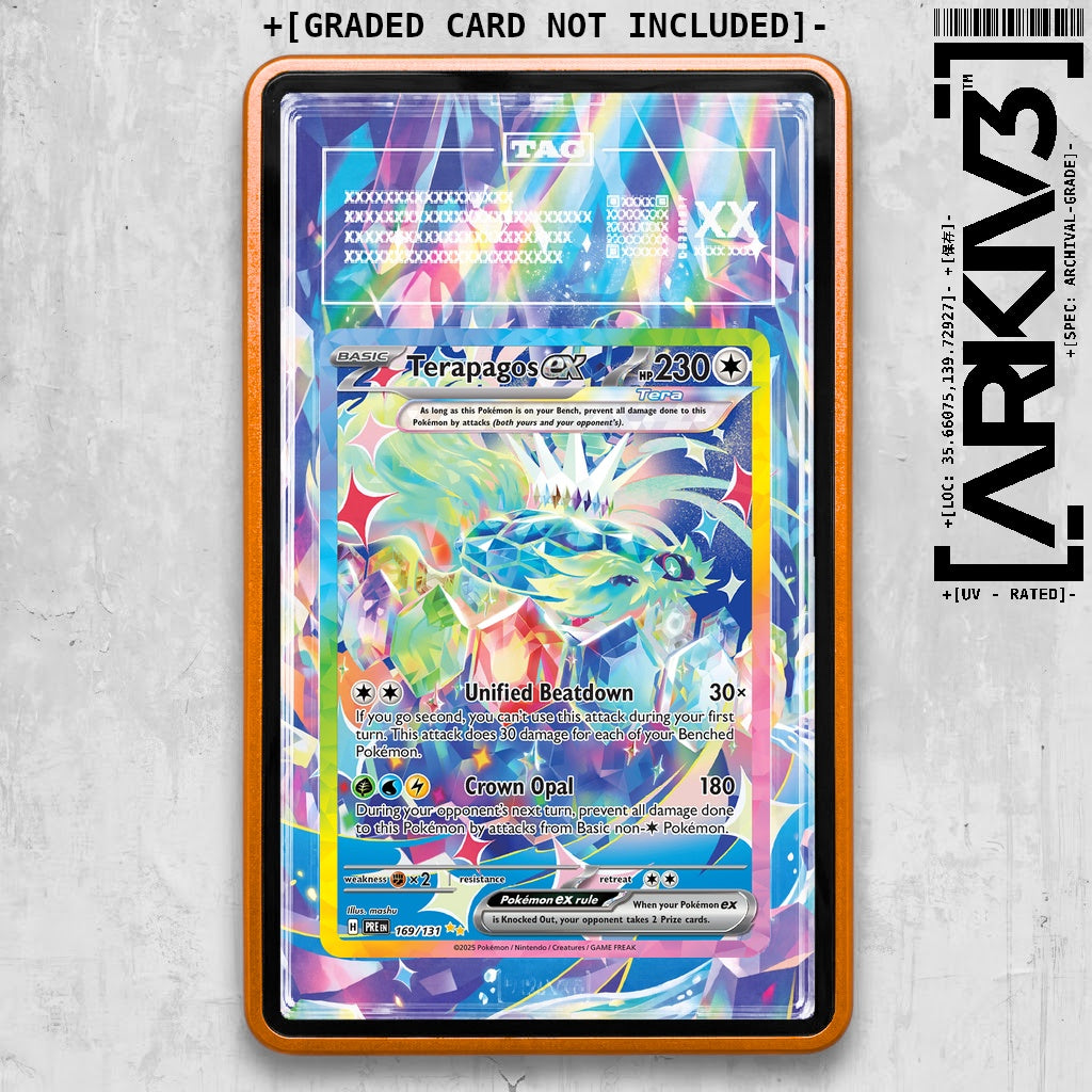ARKIV3 TAG graded front - Orange