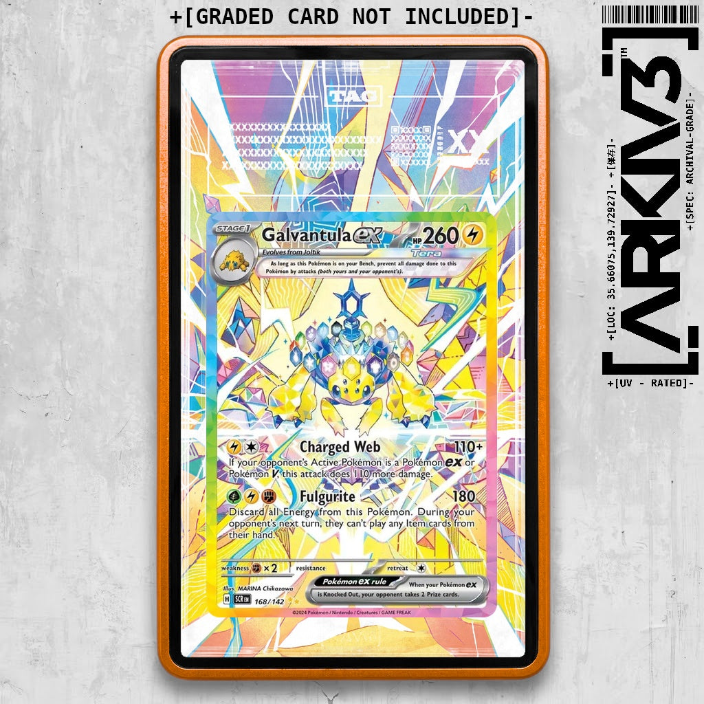ARKIV3 TAG graded front - Orange