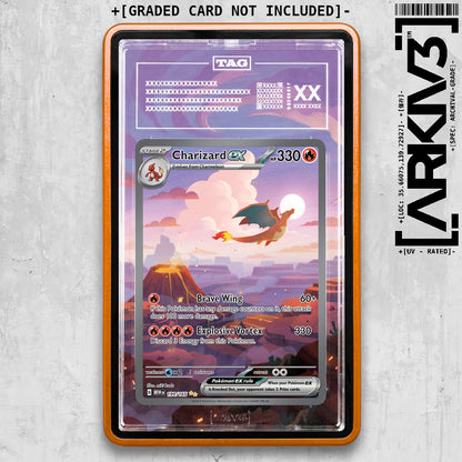 ARKIV3 TAG graded front - Orange