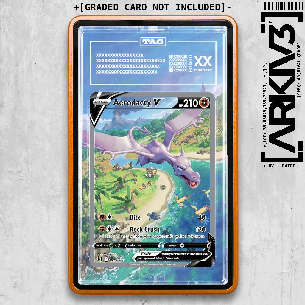 ARKIV3 TAG graded front - Orange
