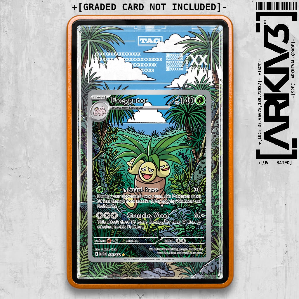 ARKIV3 TAG graded front - Orange
