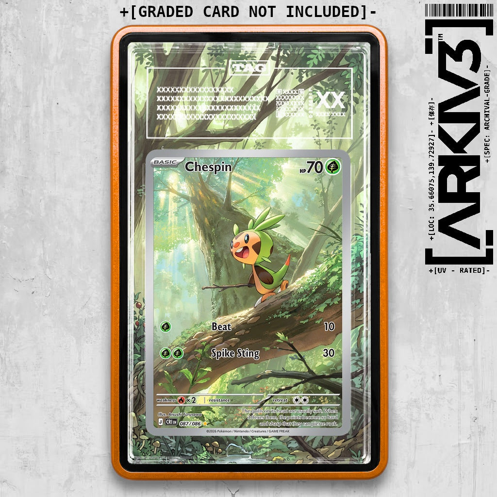 ARKIV3 TAG graded front - Orange