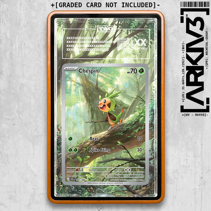 ARKIV3 TAG graded front - Orange