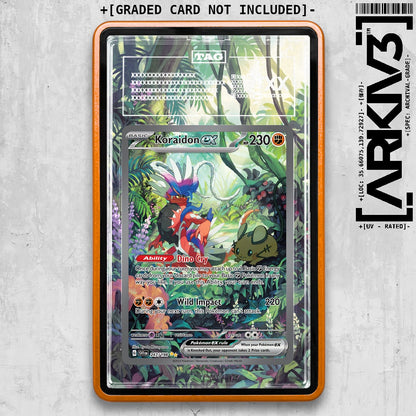 ARKIV3 TAG graded front - Orange