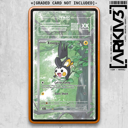 ARKIV3 TAG graded front - Orange