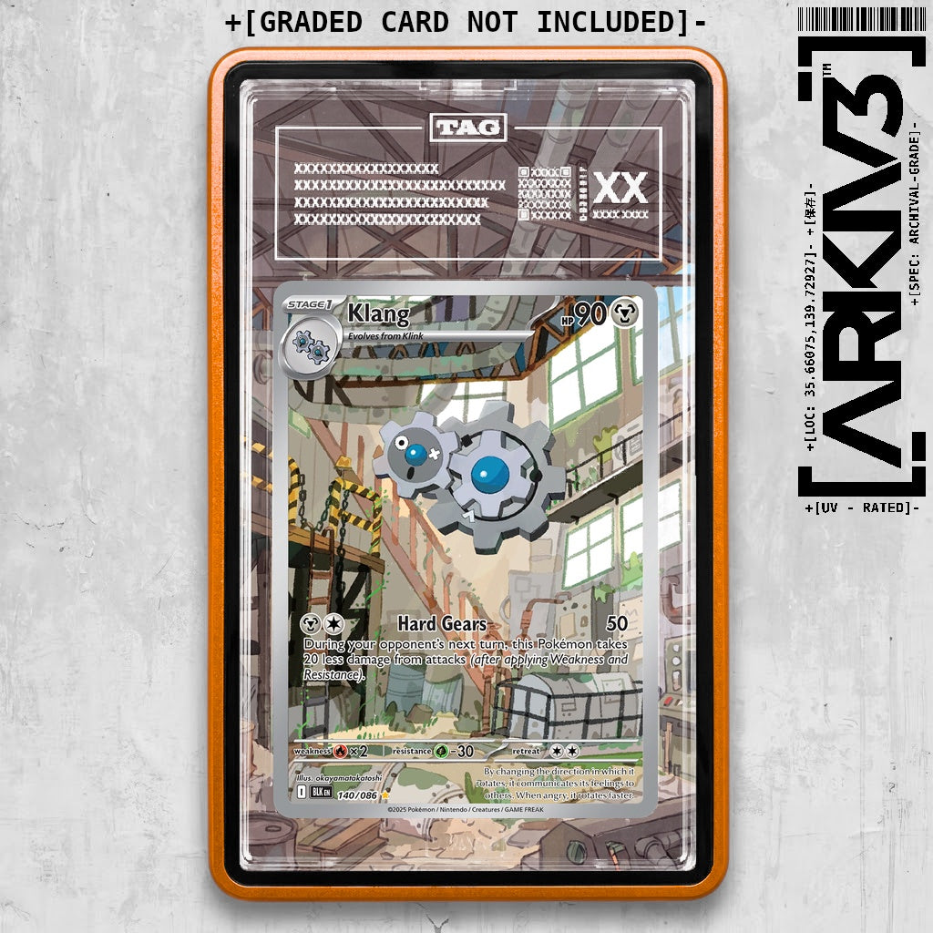 ARKIV3 TAG graded front - Orange