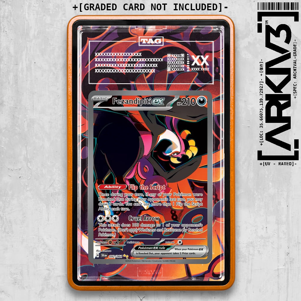 ARKIV3 TAG graded front - Orange