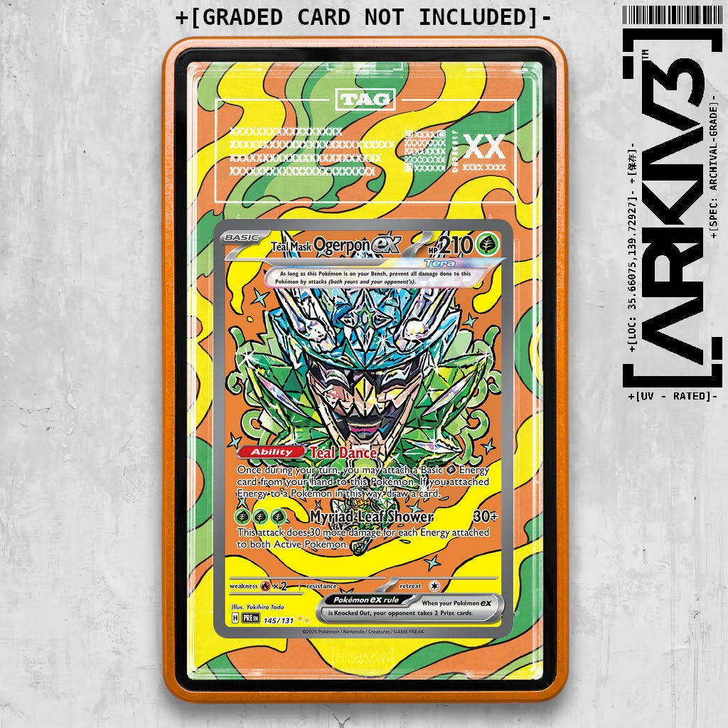ARKIV3 TAG graded front - Orange