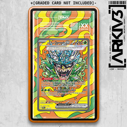 ARKIV3 TAG graded front - Orange
