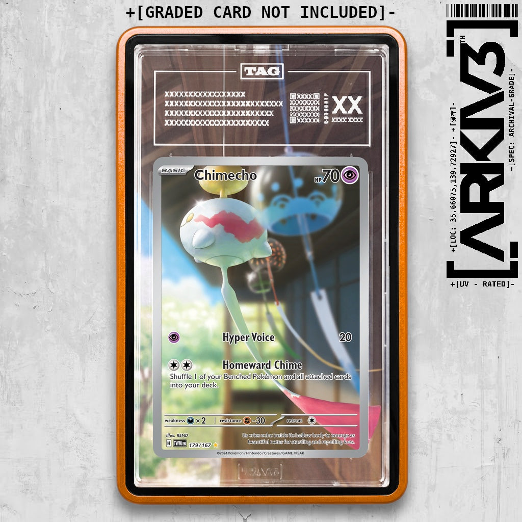ARKIV3 TAG graded front - Orange