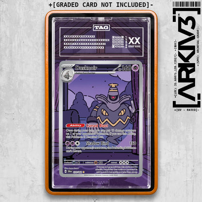 ARKIV3 TAG graded front - Orange