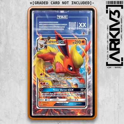 ARKIV3 TAG graded front - Orange