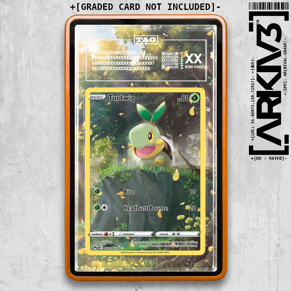ARKIV3 TAG graded front - Orange