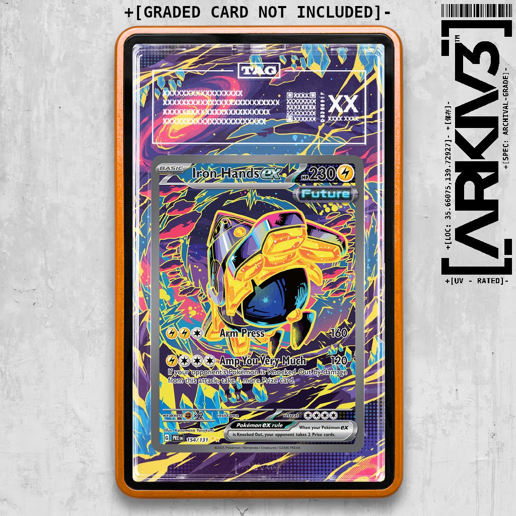 ARKIV3 TAG graded front - Orange