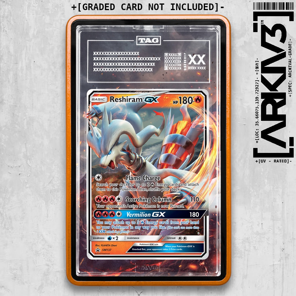 ARKIV3 TAG graded front - Orange