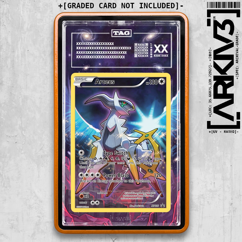 ARKIV3 TAG graded front - Orange