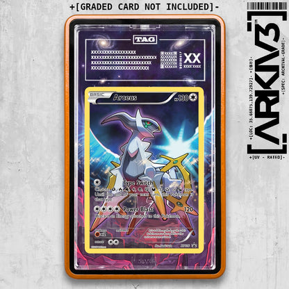 ARKIV3 TAG graded front - Orange