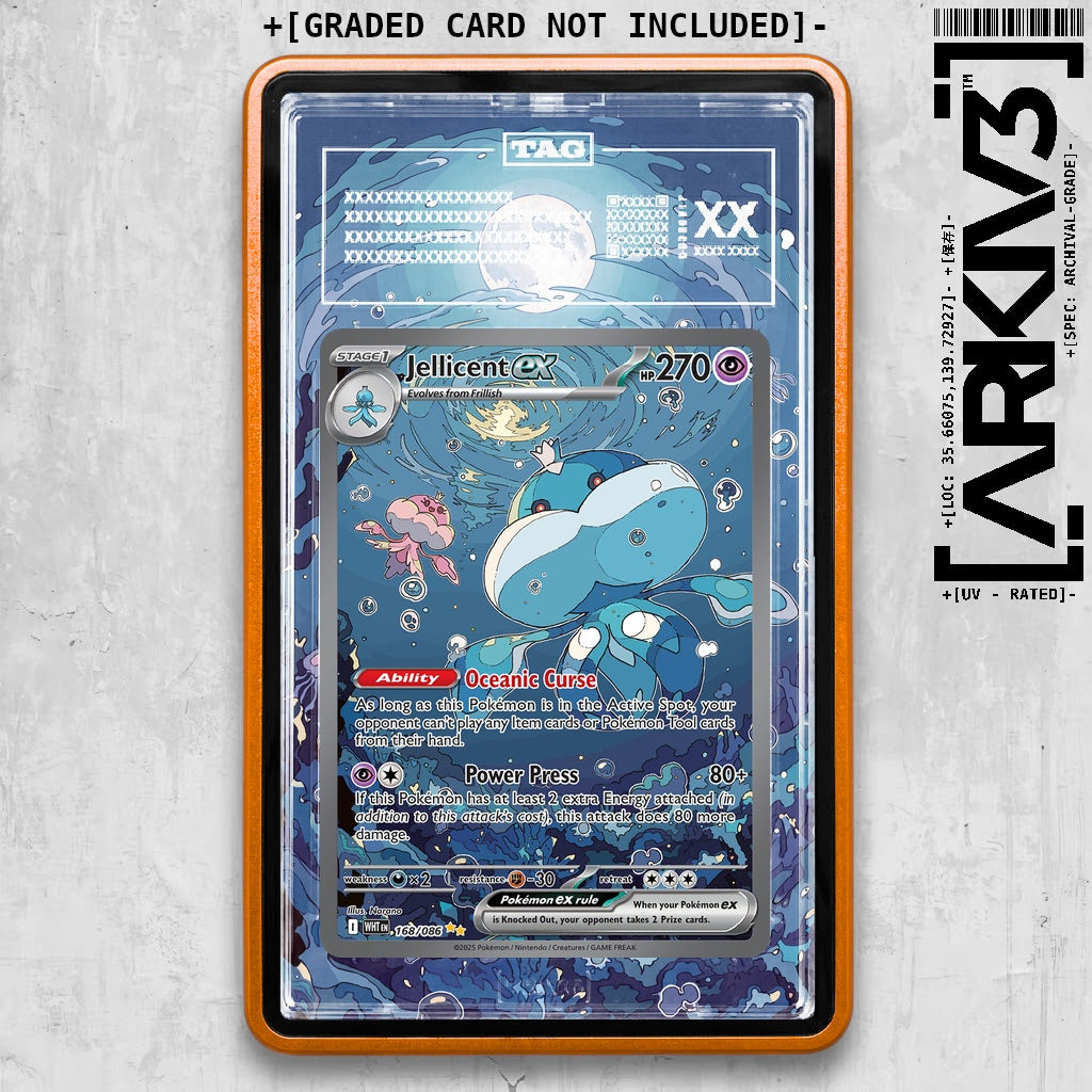 ARKIV3 TAG graded front - Orange
