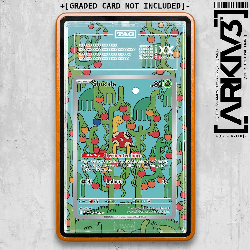 ARKIV3 TAG graded front - Orange