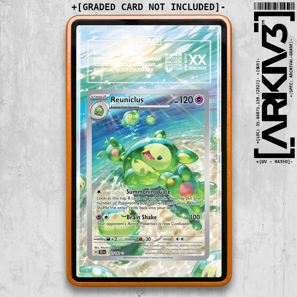 ARKIV3 TAG graded front - Orange
