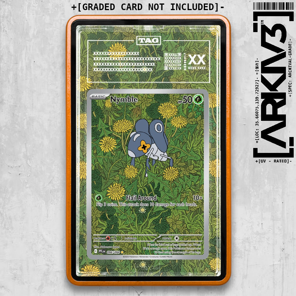ARKIV3 TAG graded front - Orange