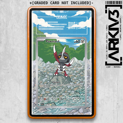 ARKIV3 TAG graded front - Orange