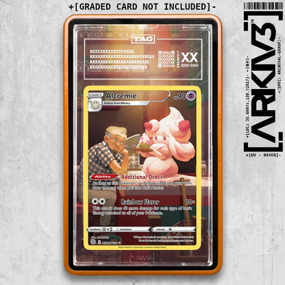 ARKIV3 TAG graded front - Orange