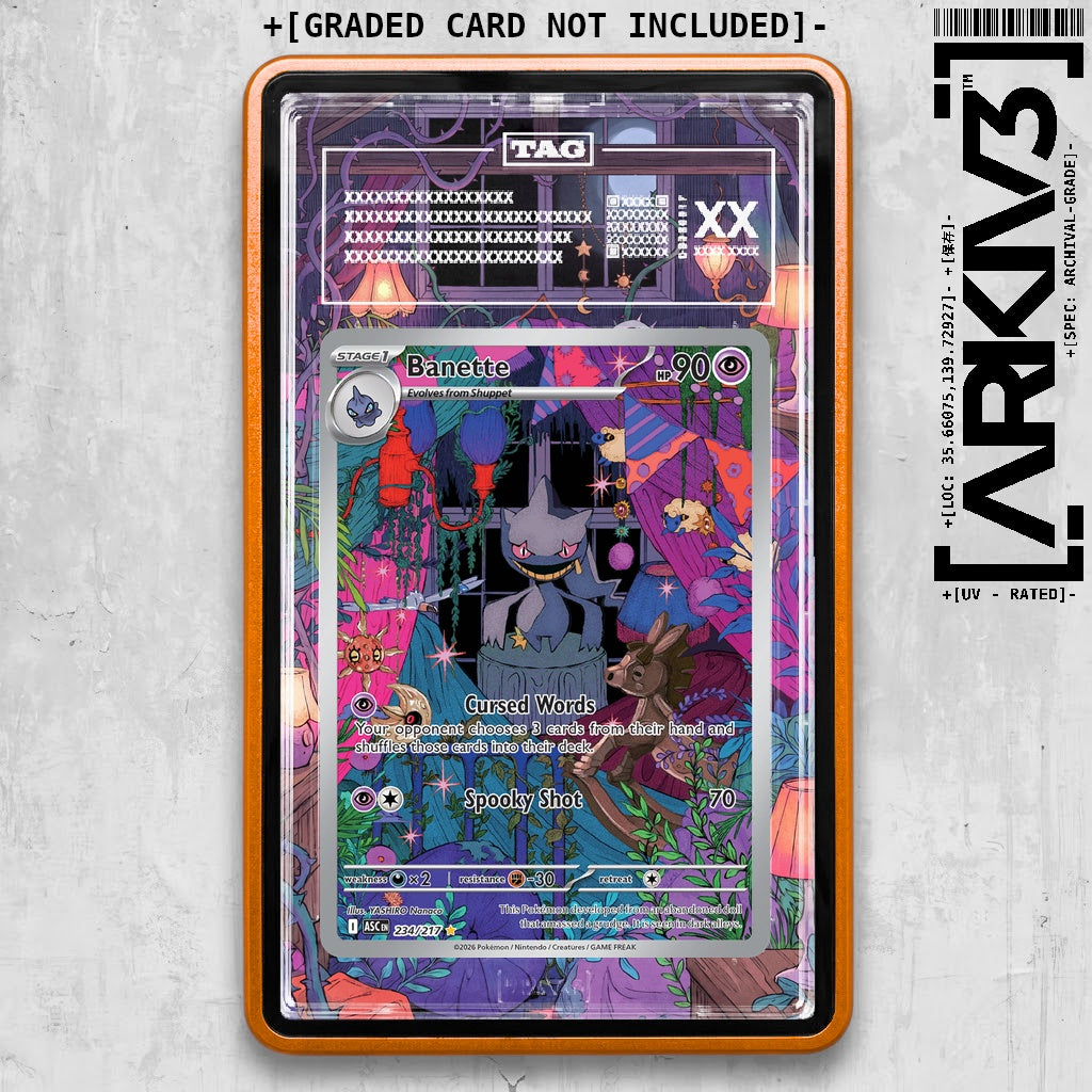 ARKIV3 TAG graded front - Orange