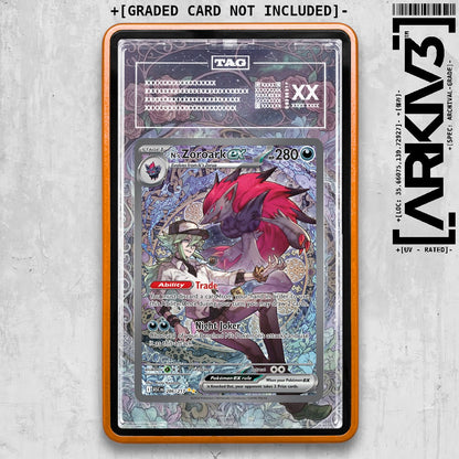 ARKIV3 TAG graded front - Orange