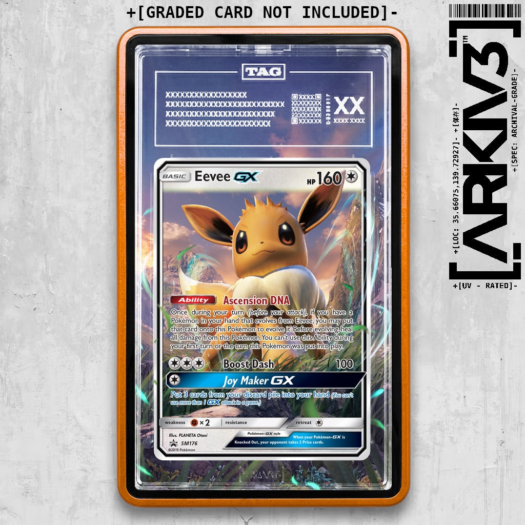 ARKIV3 TAG graded front - Orange
