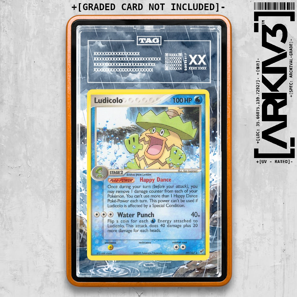 ARKIV3 TAG graded front - Orange