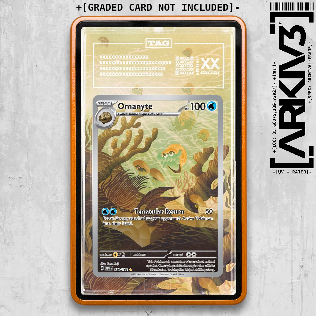 ARKIV3 TAG graded front - Orange