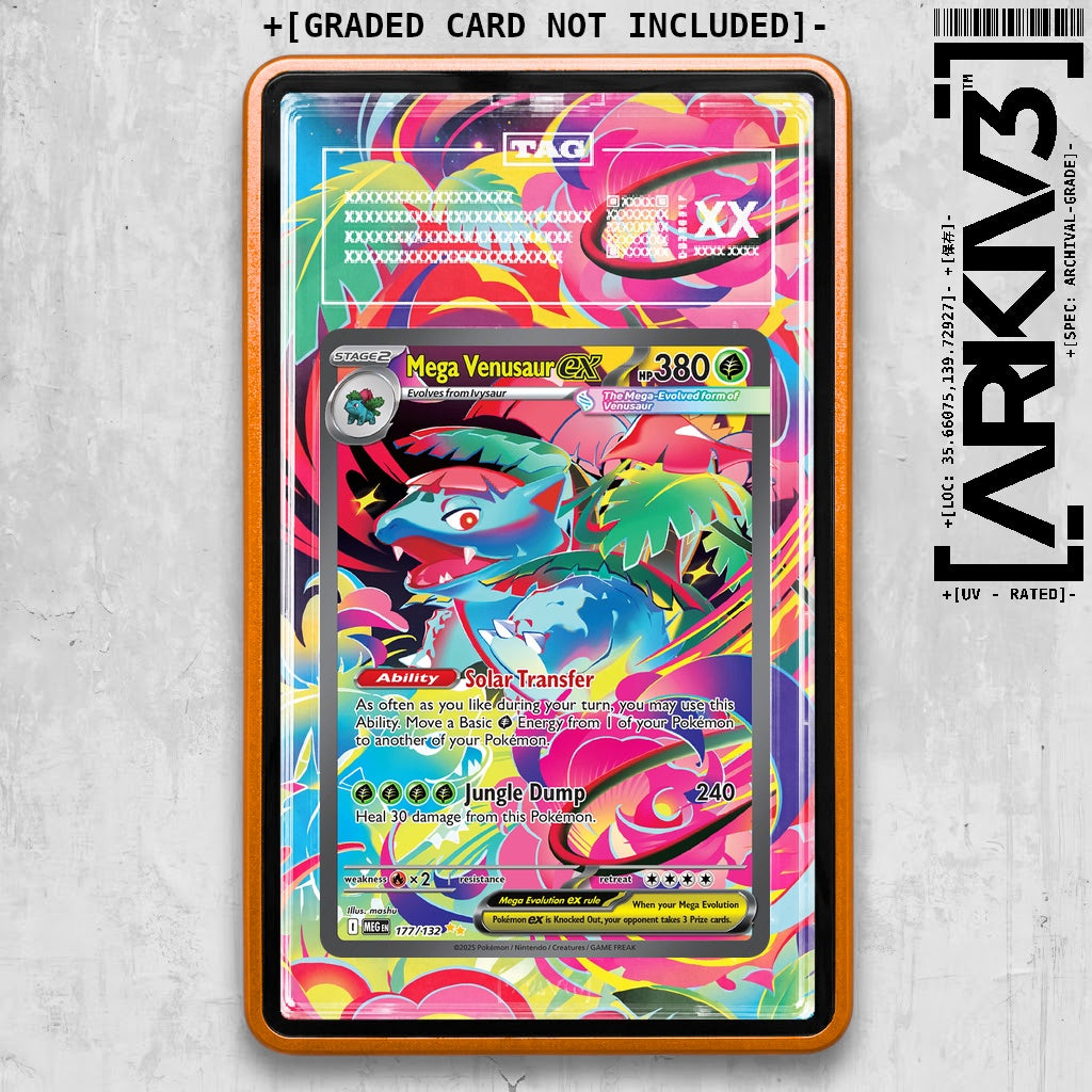 ARKIV3 TAG graded front - Orange