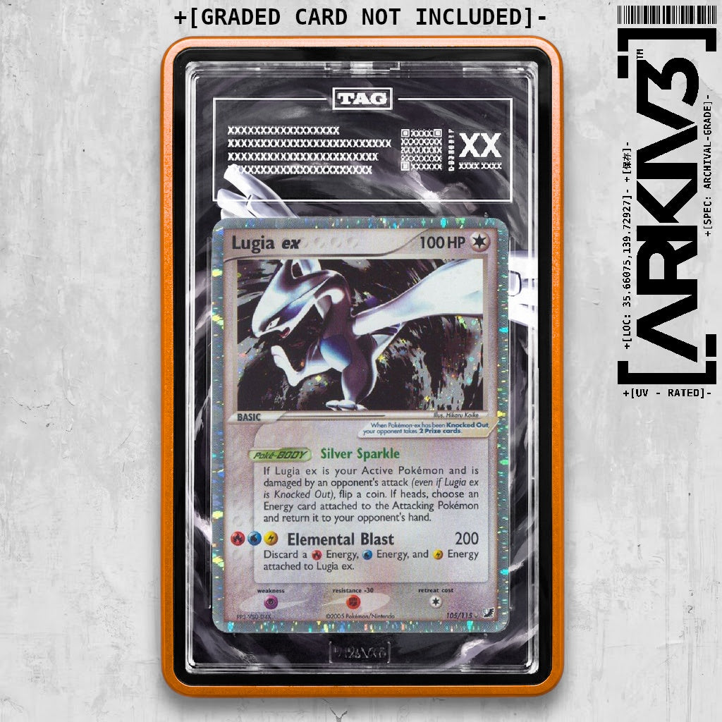 ARKIV3 TAG graded front - Orange