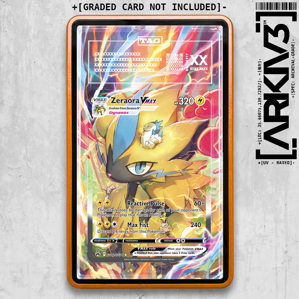 ARKIV3 TAG graded front - Orange
