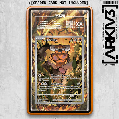 ARKIV3 TAG graded front - Orange