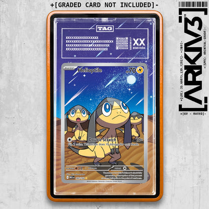 ARKIV3 TAG graded front - Orange