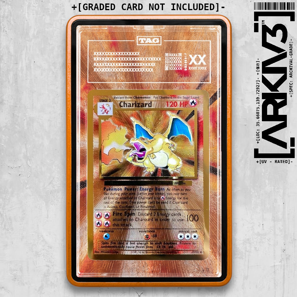 ARKIV3 TAG graded front - Orange