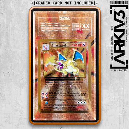 ARKIV3 TAG graded front - Orange