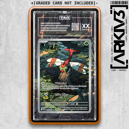ARKIV3 TAG graded front - Orange