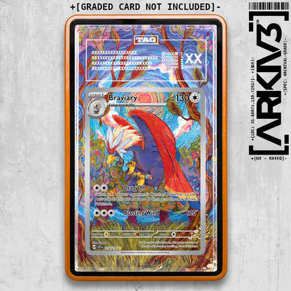 ARKIV3 TAG graded front - Orange