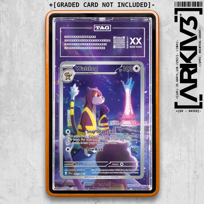 ARKIV3 TAG graded front - Orange