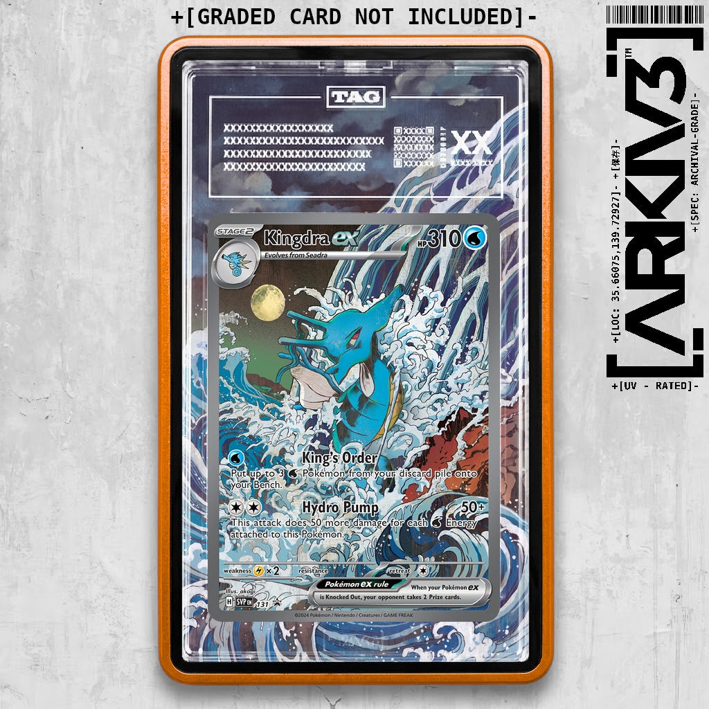 ARKIV3 TAG graded front - Orange