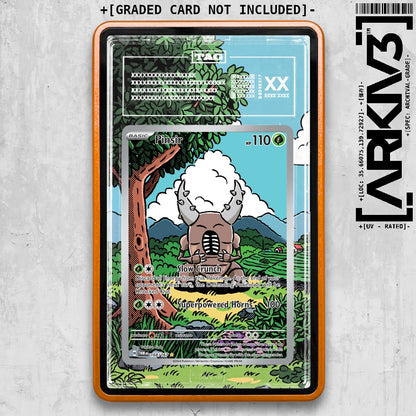 ARKIV3 TAG graded front - Orange