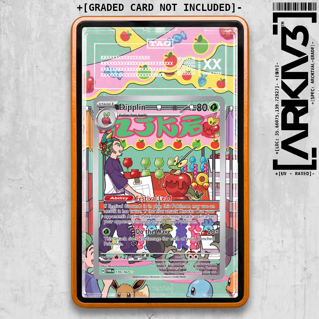 ARKIV3 TAG graded front - Orange