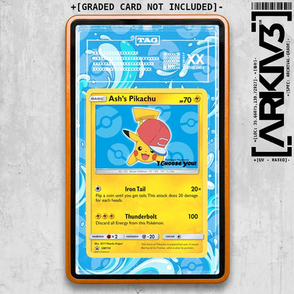 ARKIV3 TAG graded front - Orange