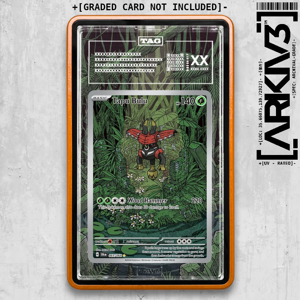 ARKIV3 TAG graded front - Orange