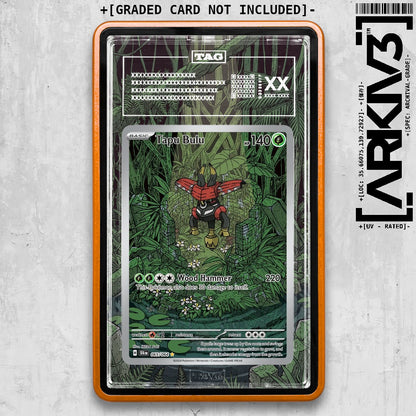ARKIV3 TAG graded front - Orange